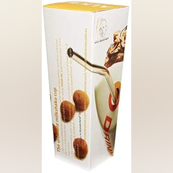 Max Brenner Alice Milkshake Glasses - Set of Two - Picture 3 of 5